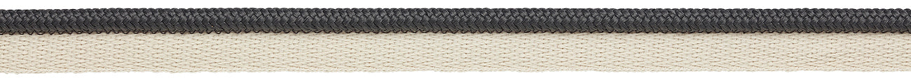 Hallis Eternity Bella Dura 7mm Plain Flanged Piping Cord Shadow