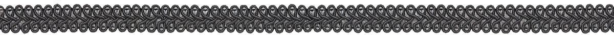 Hallis Eternity Bella Dura 12mm Gimp Braid Shadow Grey