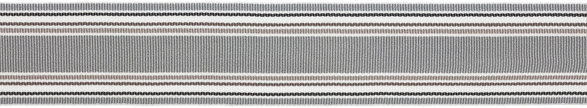 Hallis Eternity Bella Dura 52mm Stripe Braid Cloud Grey