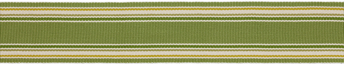 Hallis Eternity Bella Dura 52mm Stripe Braid Kelp Green