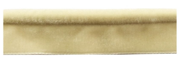 Jones Syon Velvet Lip Cord Trim, Cream