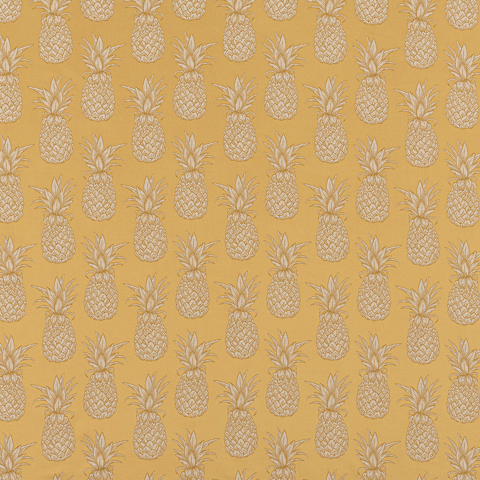 Beaumont Textiles Urban Jungle Ananas Mustard Fabric