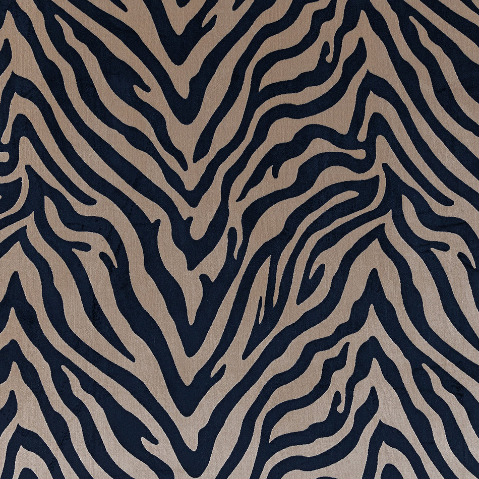 Beaumont Textiles Urban Jungle Eva Indigo Fabric