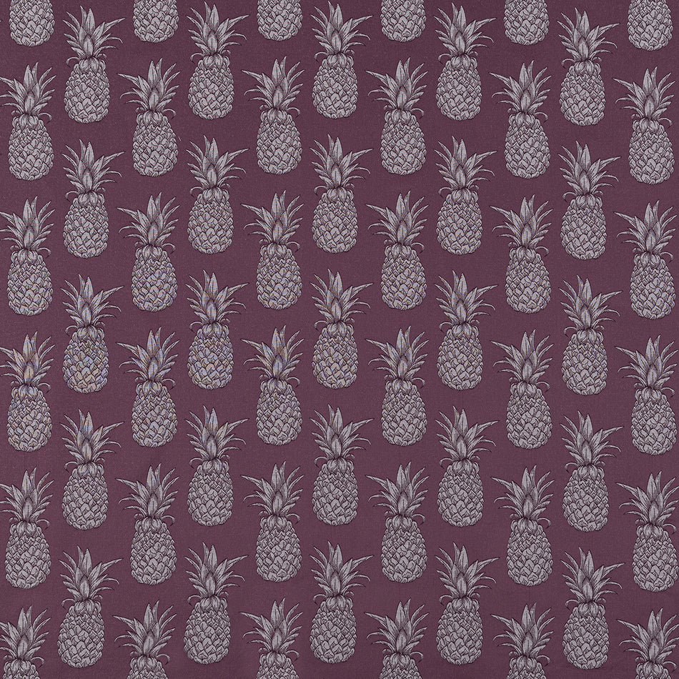 Beaumont Textiles Urban Jungle Ananas Plum Fabric