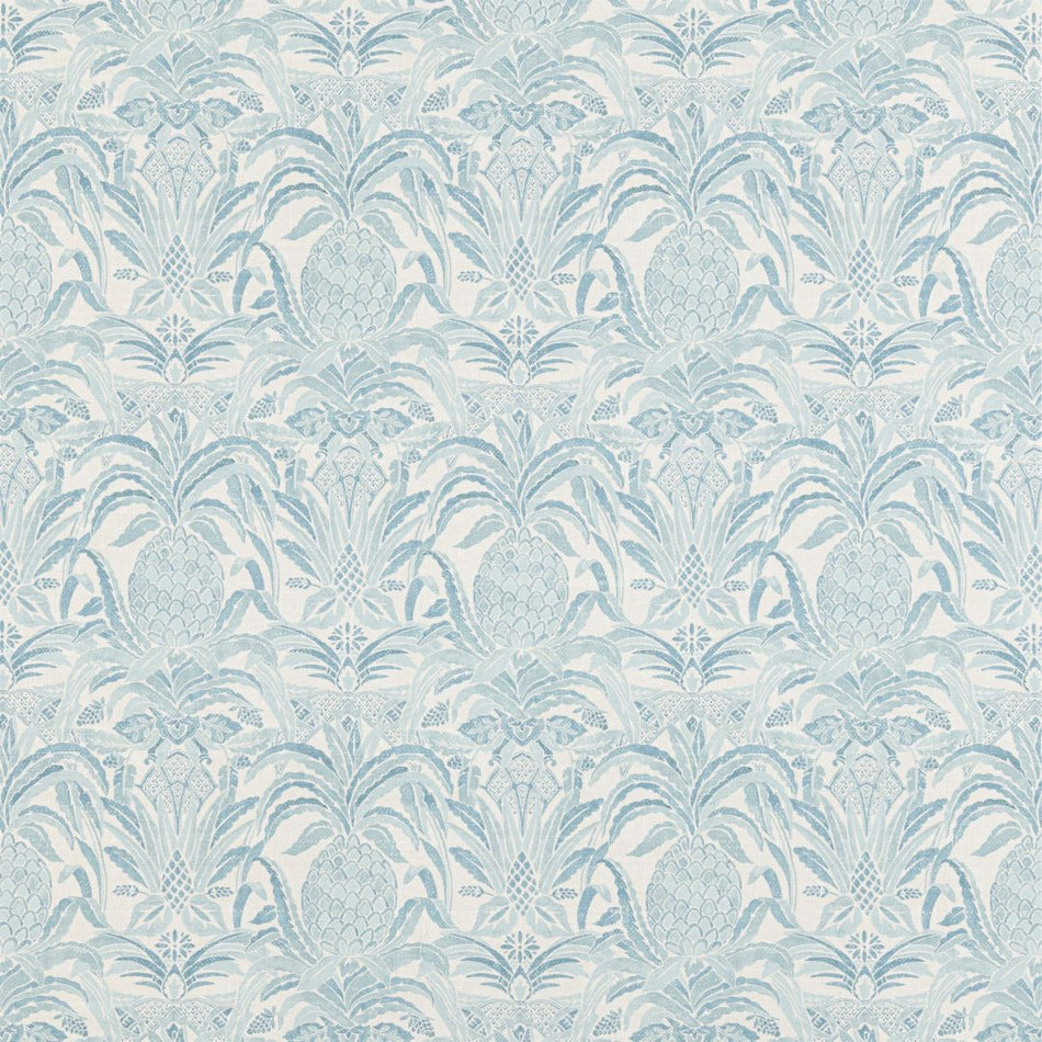 Beaumont Textiles Sunset Bromelaid Eau De Nil Fabric