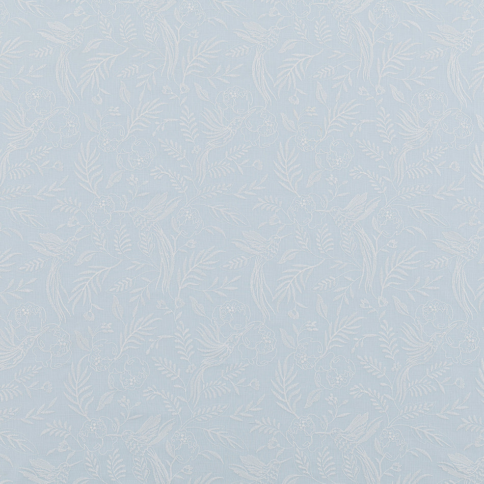 Beaumont Textiles Sunset Daylily Sky Blue Fabric
