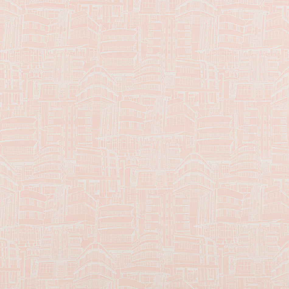 Beaumont Textiles Sunset Deco Peach Melba Fabric