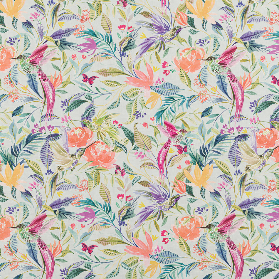 Beaumont Textiles Sunset Hummingbird Tutti Frutti Fabric