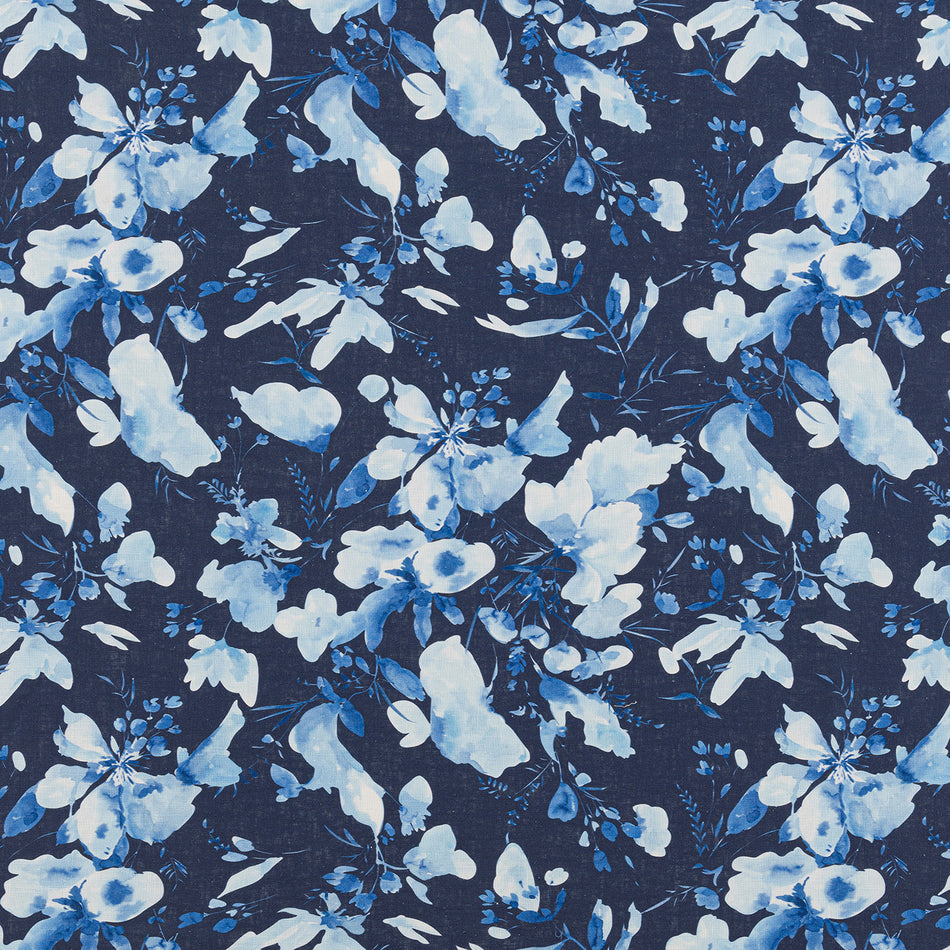 Beaumont Textiles Tru Blu Monet Indigo Fabric