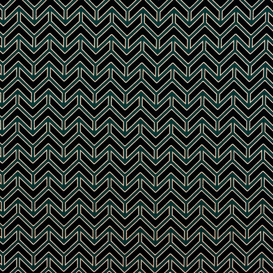 Chatsworth Vortex Vortex Teal Fabric