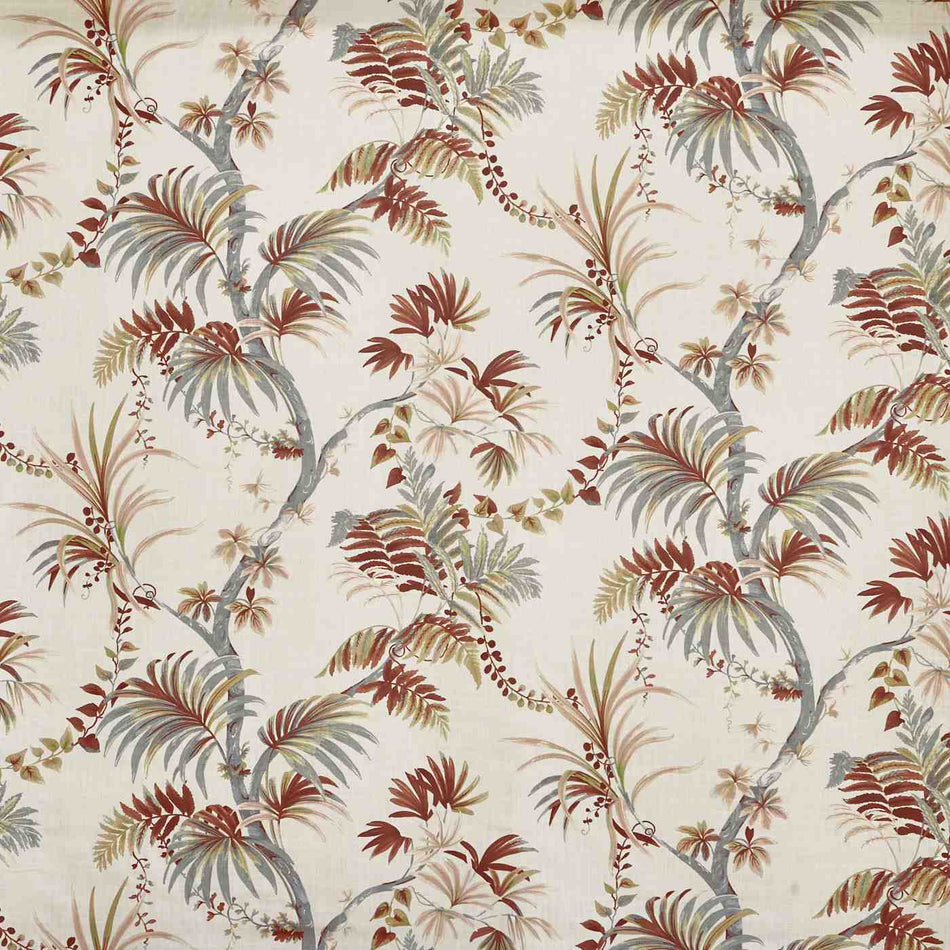 Prestigious Textiles Summer House Analeigh Terracotta Fabric
