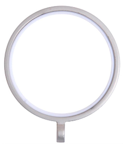 Renaissance Accents 35mm Curtain Pole Rings, Titanium