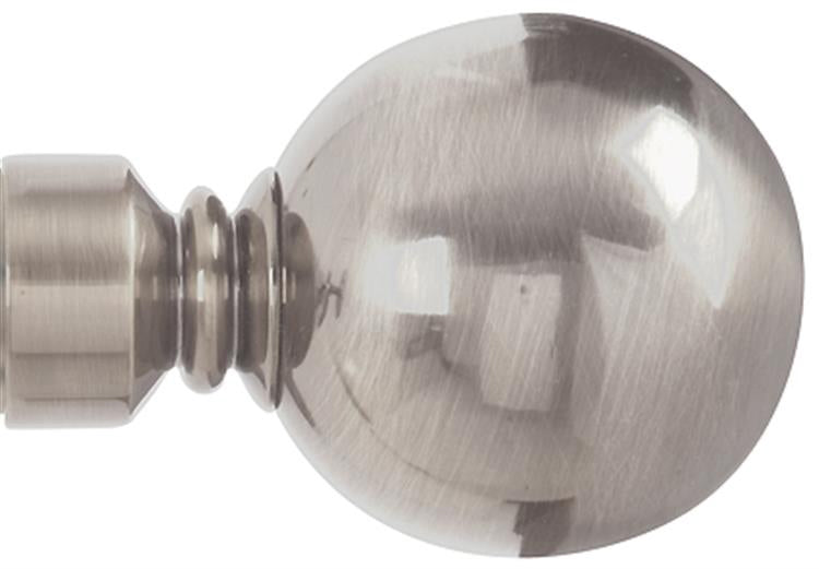 Renaissance Accents 35mm Finial Only, Titanium, Plain Ball