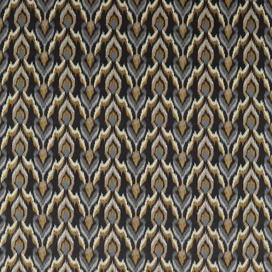Clarke & Clarke Dimora Velluto Nero Fabric