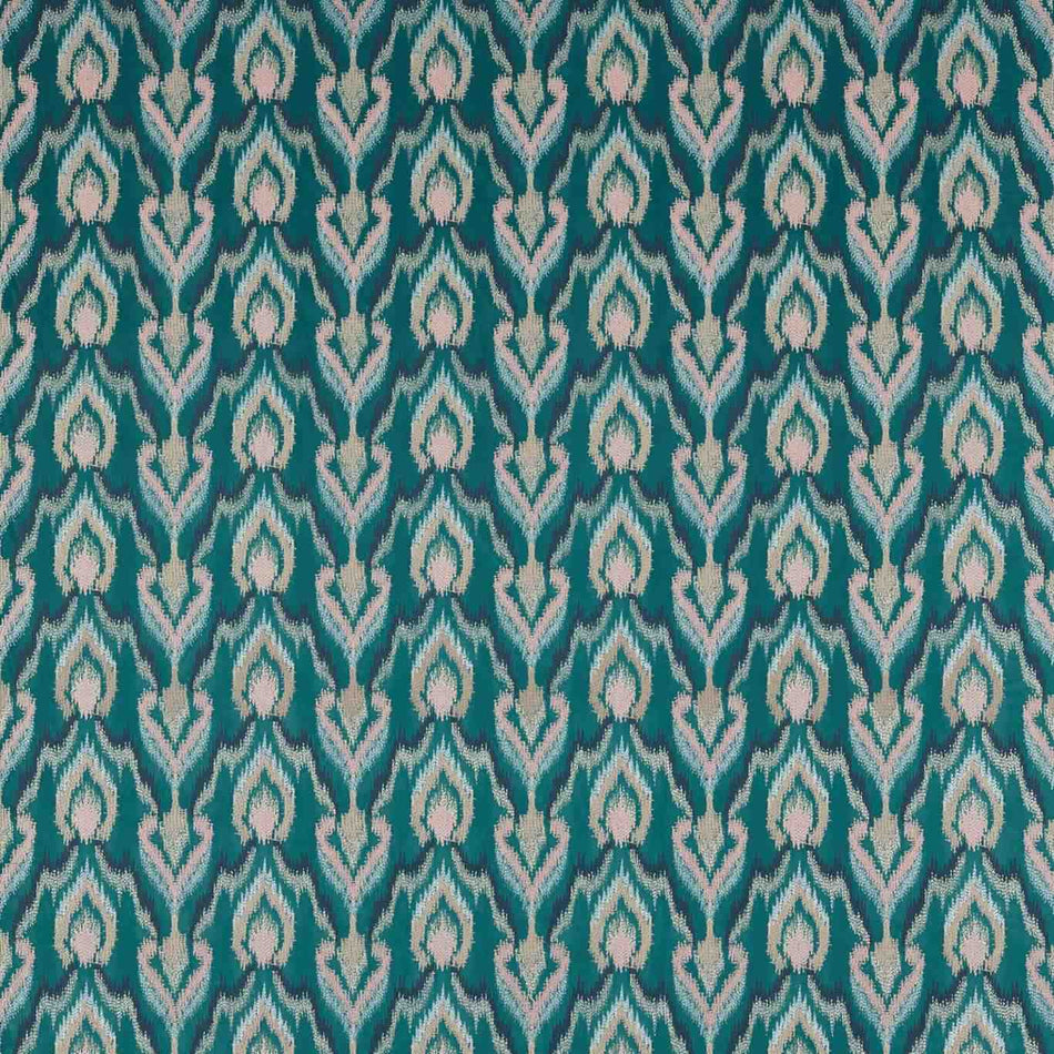 Clarke & Clarke Dimora Velluto Teal Fabric