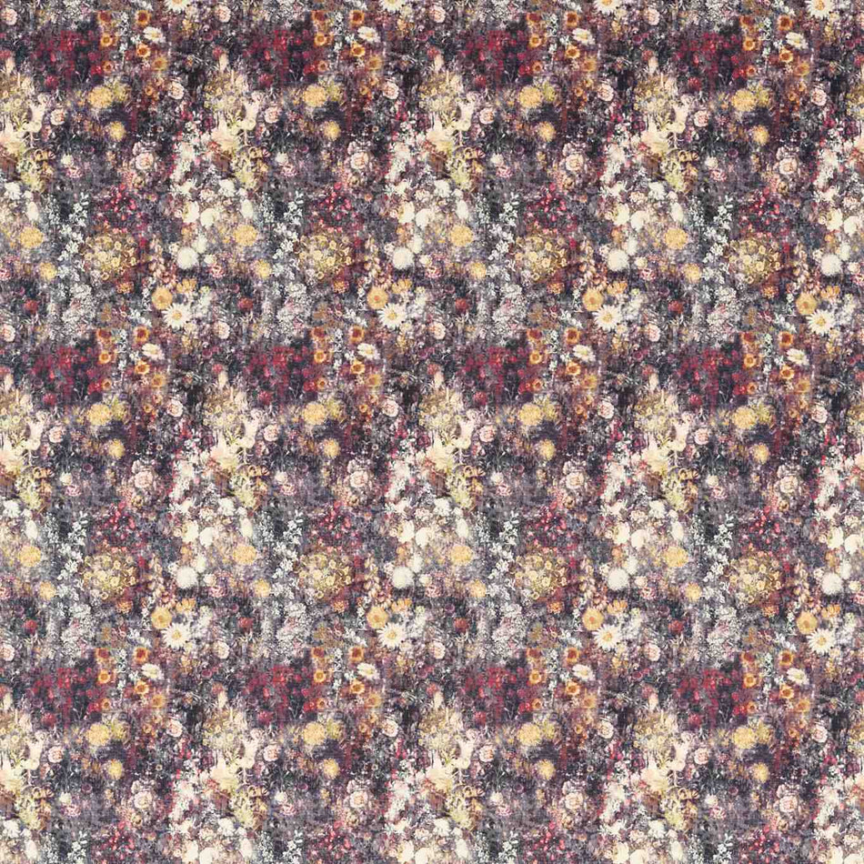 Studio G Country Escape Rosedene Raspberry/Ochre Fabric