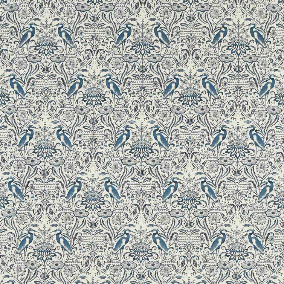 Clarke & Clarke Vintage Nakuru Midnight_Linen Fabric