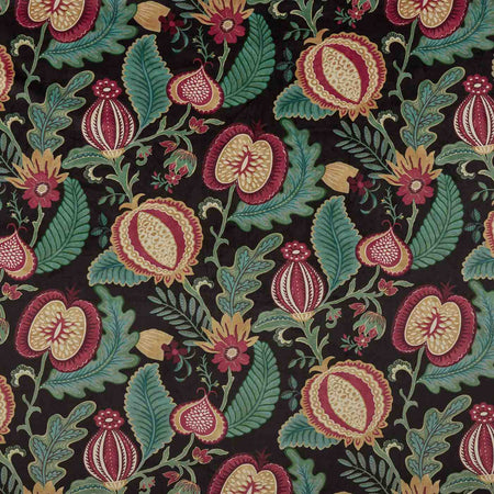 Iliv Winter Gardens Cantaloupe Ebony Fabric