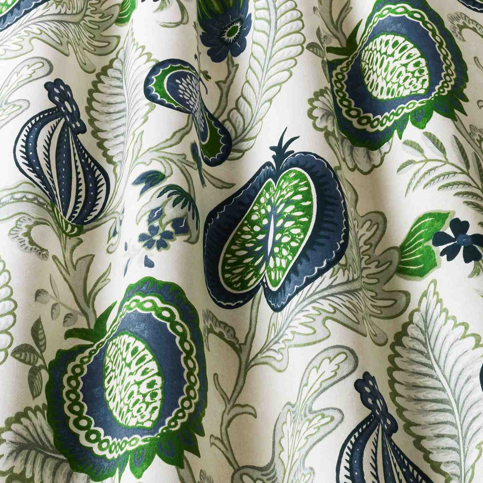 Iliv Winter Gardens Winter Fruits Navy Fabric