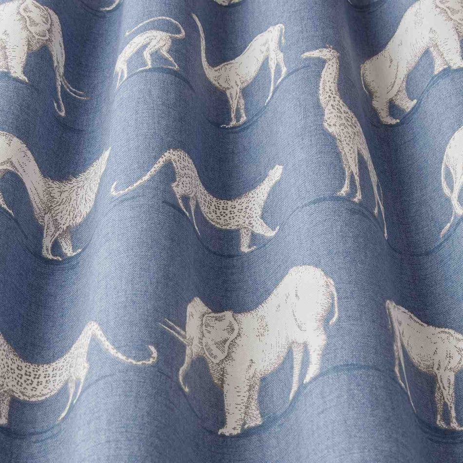 Iliv Kasbah Prairie Animals Denim Fabric