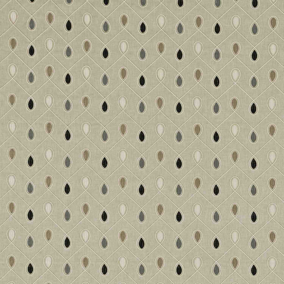 Clarke & Clarke Richmond Healey Charcoal Fabric