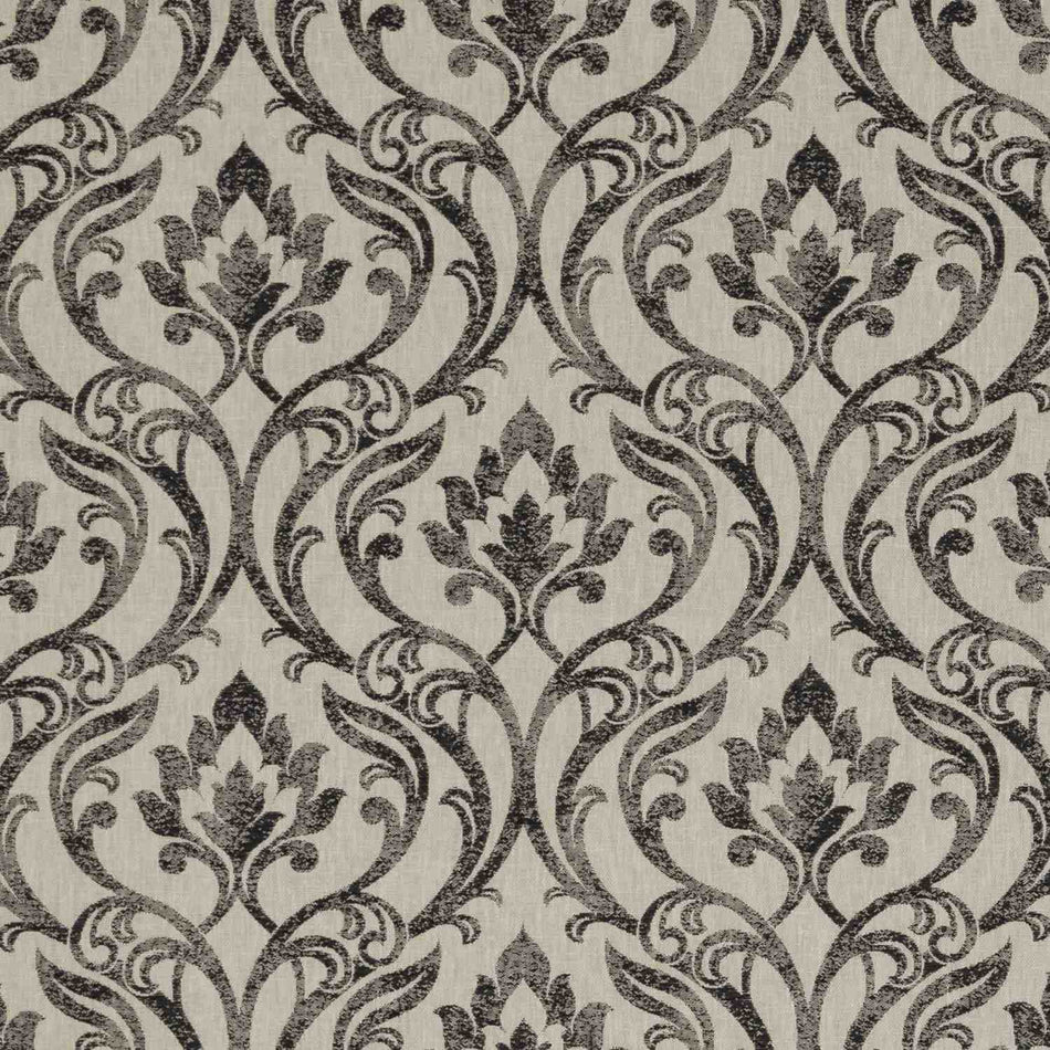 Clarke & Clarke Richmond Leyburn Charcoal Fabric
