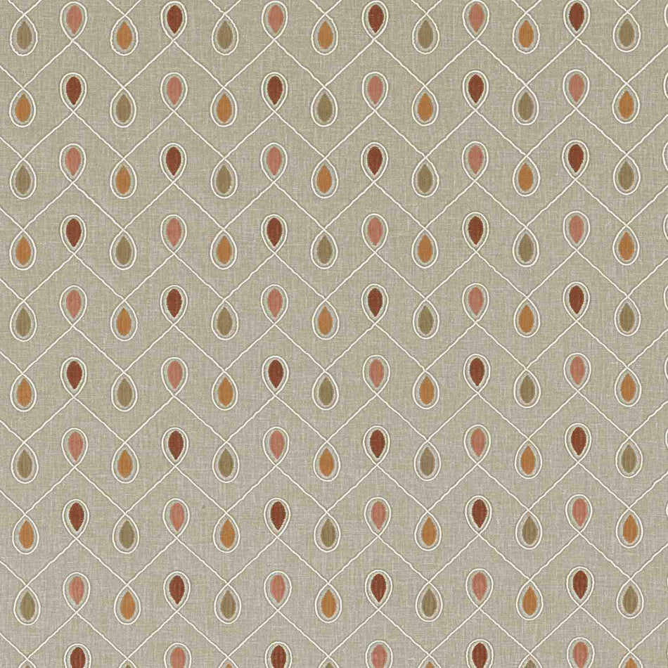 Clarke & Clarke Richmond Healey Spice Fabric