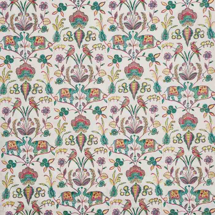 Prestigious Textiles Maharaja Raj Flamingo Fabric