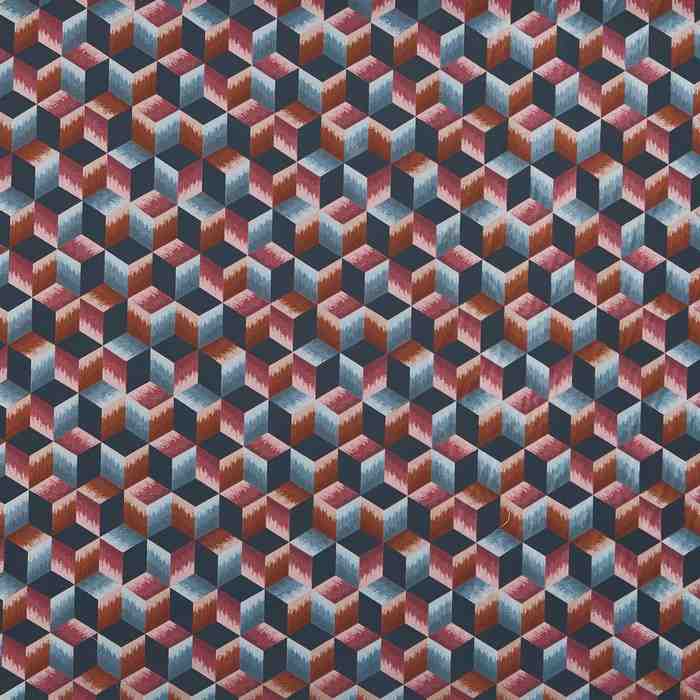 Prestigious Textiles Ezra Luca Raspberry Fabric