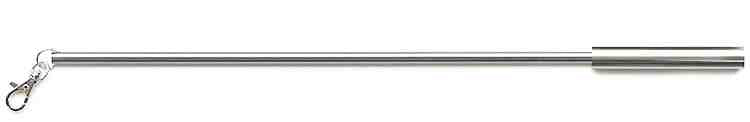 Renaissance Contemporary Metal Draw Rod,Chrome – Just Poles