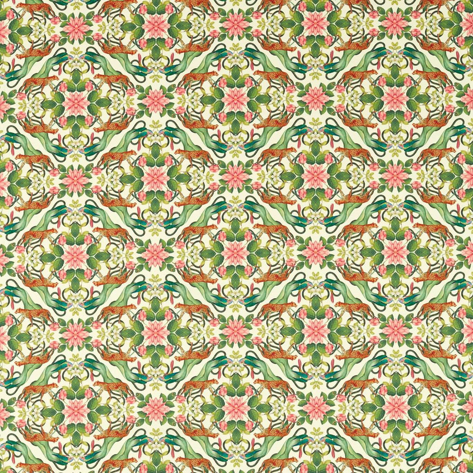 Clarke & Clarke Wedgwood Menagerie Ivory Fabric