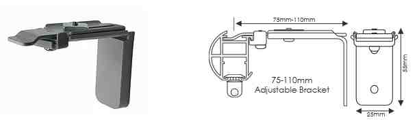 Cameron Fuller System Round38 75-110mm Adjustable Bracket