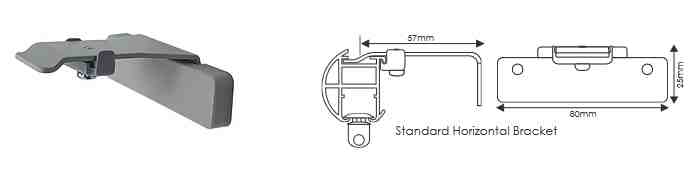 Cameron Fuller System Round38 Standard Horizontal Bracket