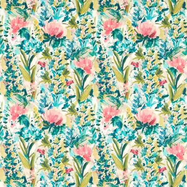 Studio G Floral Flourish Hydrangea Spice/Forest Fabric