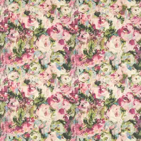 Studio G Floral Flourish Kingsley Multi Linen Fabric