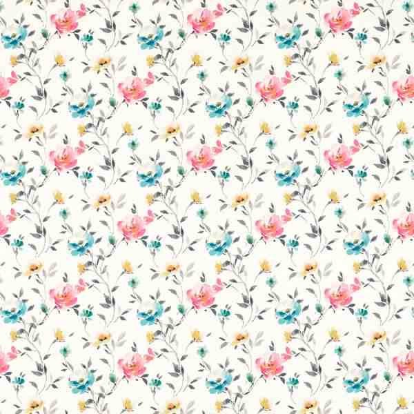 Studio G Floral Flourish Serena Ivory Fabric