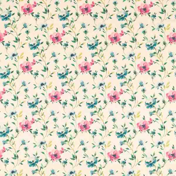Studio G Floral Flourish Serena Linen/Forest Fabric