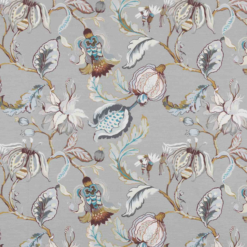 Beaumont Textiles Heritage Oleander Slate