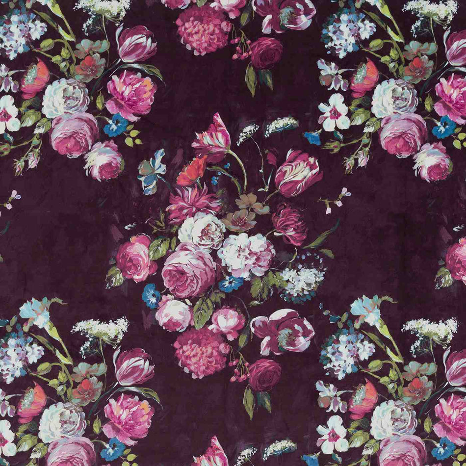 Beaumont Textiles Heritage Danbury Aubergine