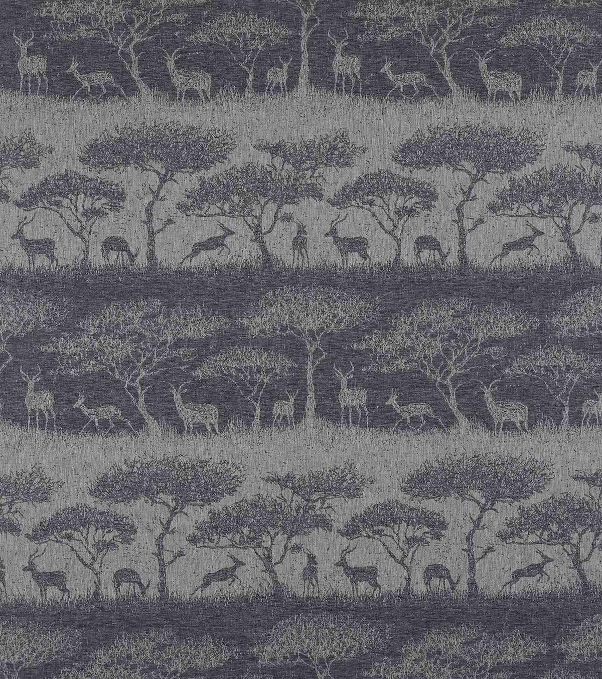 Ashley Wilde Belvoir Hastings Charcoal Fabric