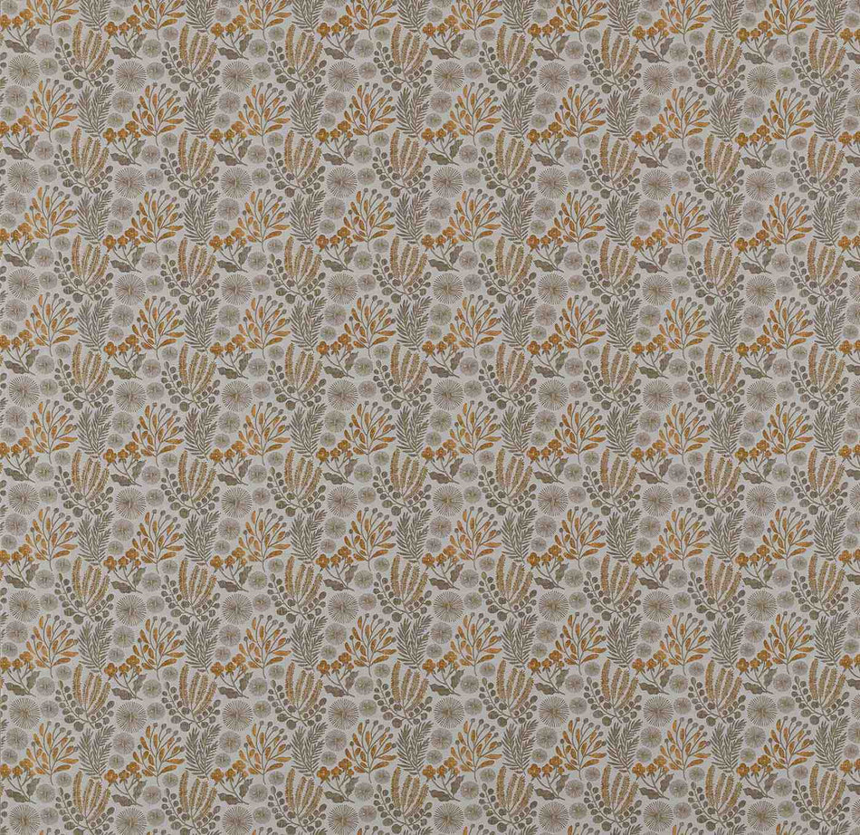 Ashley Wilde Belvoir Beckett Saffron Fabric