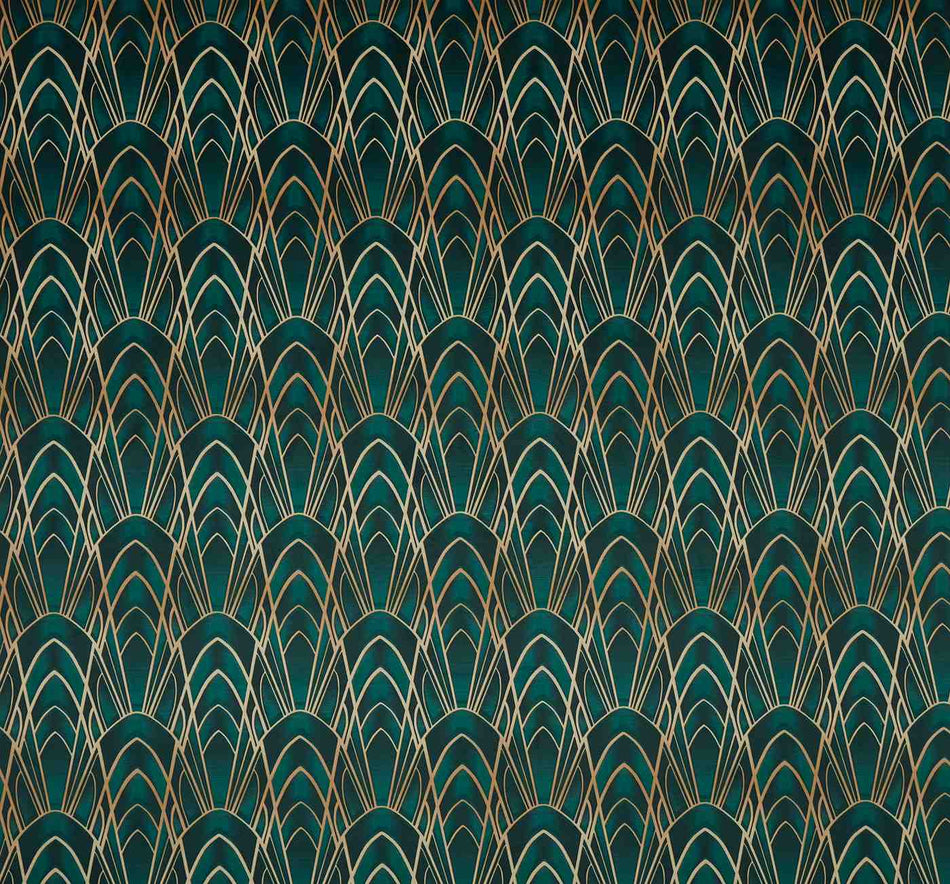 Ashley Wilde Visage Delaunay Emerald Fabric