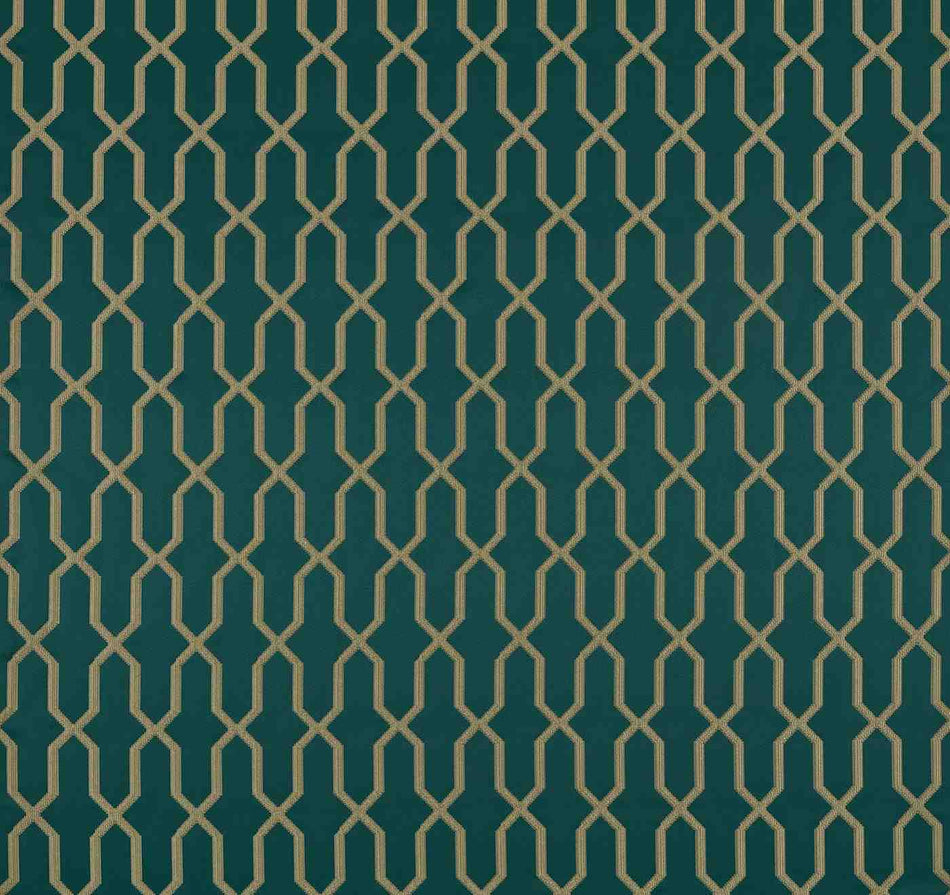 Ashley Wilde Comet Titan Peacock Fabric