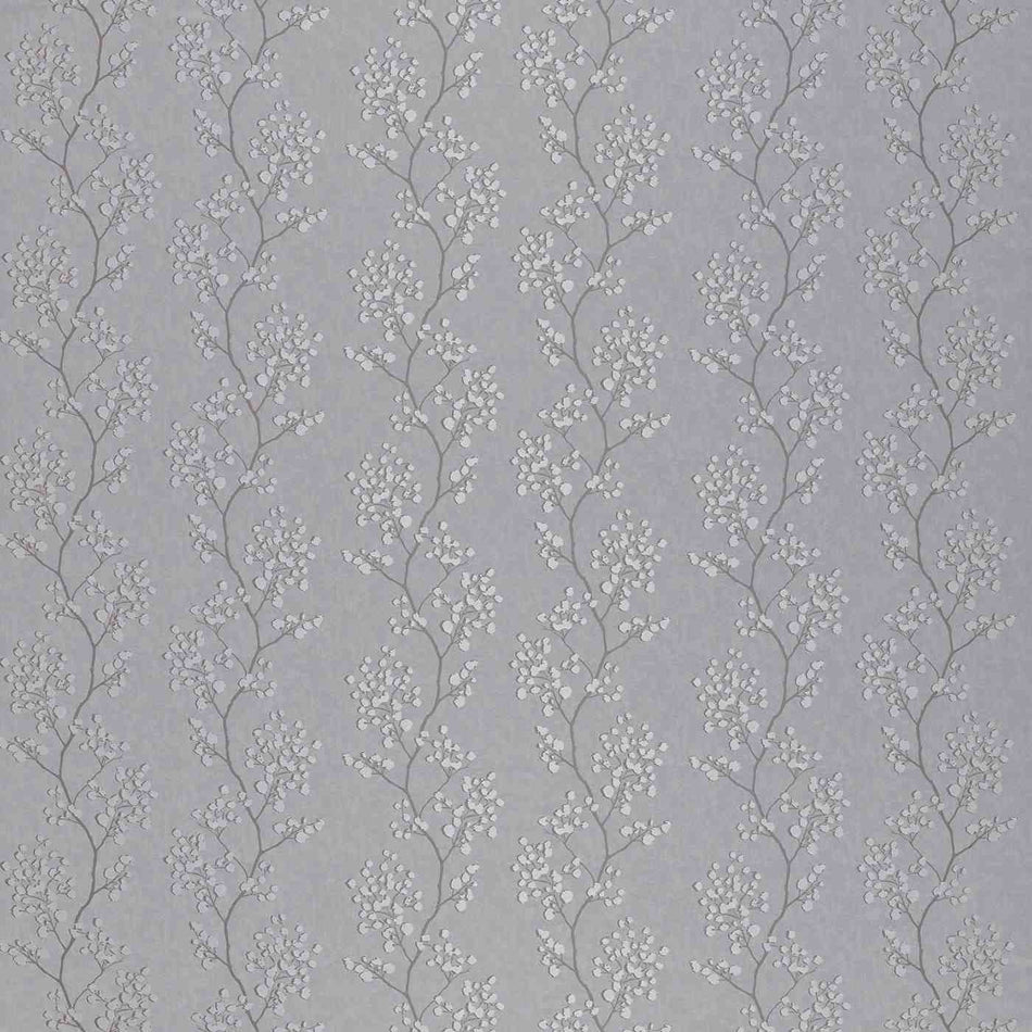Ashley Wilde Tatton Park Blickling Silver Fabric