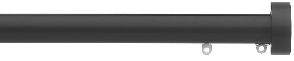 Silent Gliss Metropole 30mm 7610 Black Design Endcap Finial