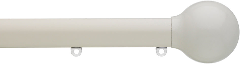 Silent Gliss Metropole 30mm 7610 Ecru Ball End Finial