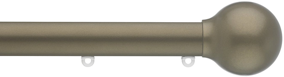 Silent Gliss Metropole 30mm 7610 Antique Bronze Ball End Finial