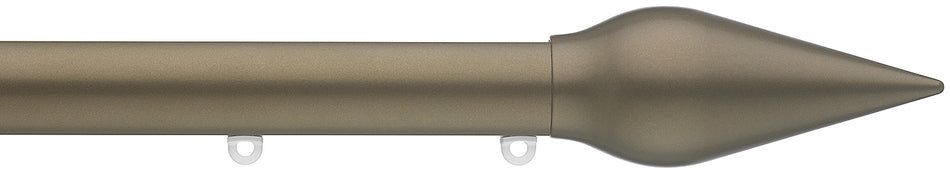 Silent Gliss Metropole 30mm 7610 Antique Bronze Spear Finial