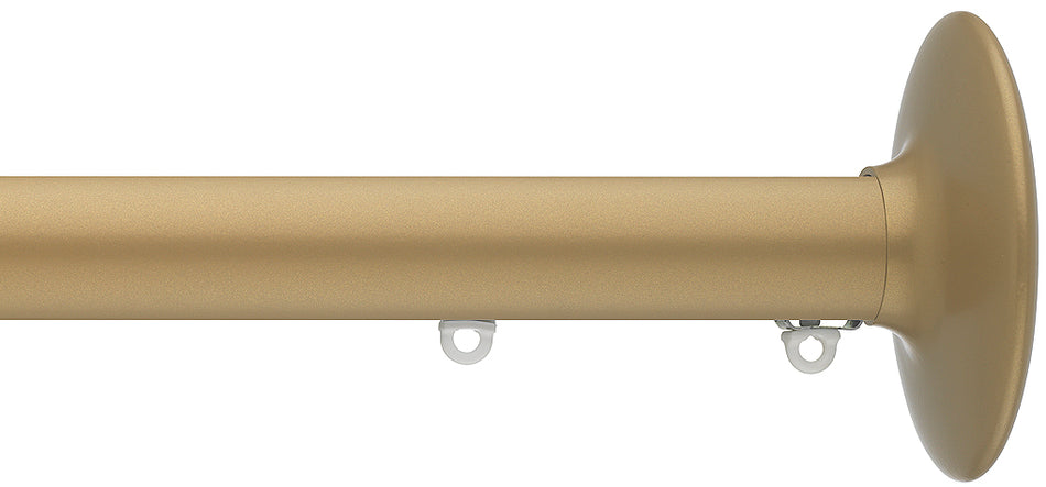 Silent Gliss Metropole 30mm 7610 Sand Ellipse Finial