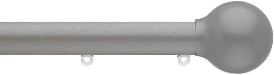 Silent Gliss Metropole 30mm 7610 Slate Grey Ball End Finial